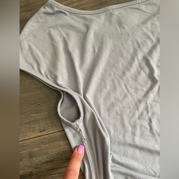 Catherine Malandrino Light Purple/Gray Dress Size Small Soft Comfortable - Picture 6 of 7